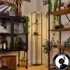 Lampadaire Ranquile LED Noir, 4 lumières