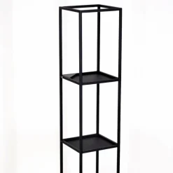 Lampadaire Ranquile LED Noir, 4 lumières