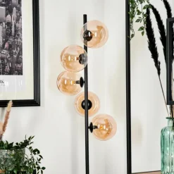 Lampadaire Remaisnil Ambre, 5 lumières
