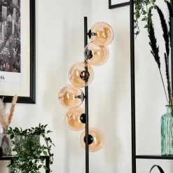 Lampadaire Remaisnil Ambre, 6 lumières
