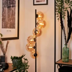 Lampadaire Remaisnil Ambre, 6 lumières