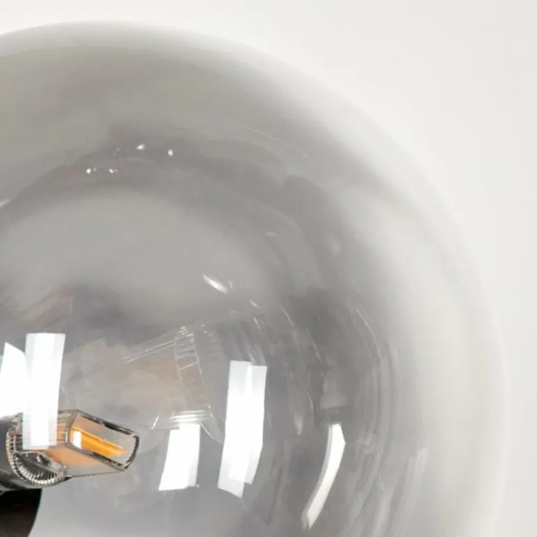 Lampadaire Remaisnil Clair, Fumé, 5 lumières
