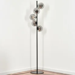 Lampadaire Remaisnil Fumé, 5 lumières