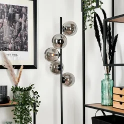 Lampadaire Remaisnil Fumé, 5 lumières
