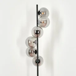 Lampadaire Remaisnil Fumé, 6 lumières