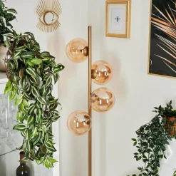 Lampadaire Remaisnil Laiton, 4 lumières