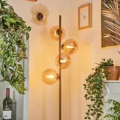 Lampadaire Remaisnil Laiton, 4 lumières