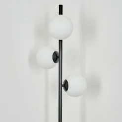 Lampadaire Remaisnil Noir, 3 lumières