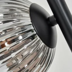Lampadaire Remaisnil Noir, 3 lumières