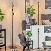 Lampadaire Remaisnil Noir, 3 lumières
