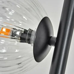 Lampadaire Remaisnil Noir, 3 lumières
