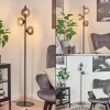Lampadaire Remaisnil Noir, 3 lumières