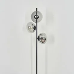 Lampadaire Remaisnil Noir, 3 lumières