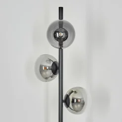 Lampadaire Remaisnil Noir, 3 lumières