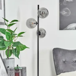 Lampadaire Remaisnil Noir, 3 lumières