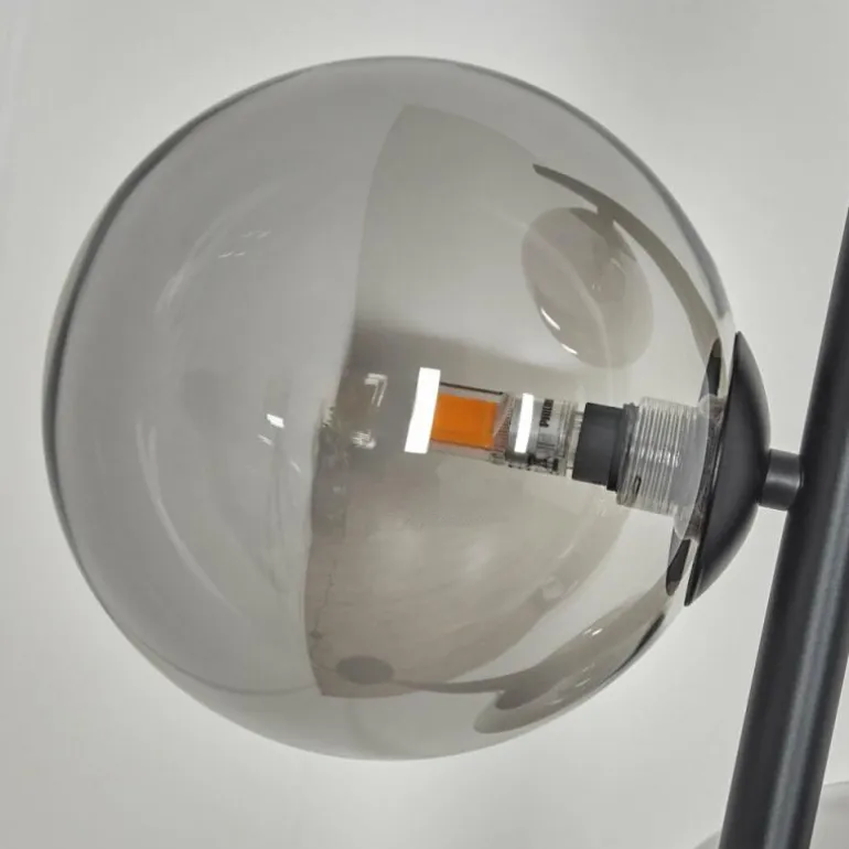 Lampadaire Remaisnil Noir, 3 lumières