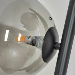 Lampadaire Remaisnil Noir, 3 lumières