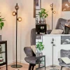 Lampadaire Remaisnil Noir, 3 lumières
