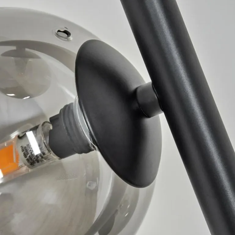 Lampadaire Remaisnil Noir, 3 lumières
