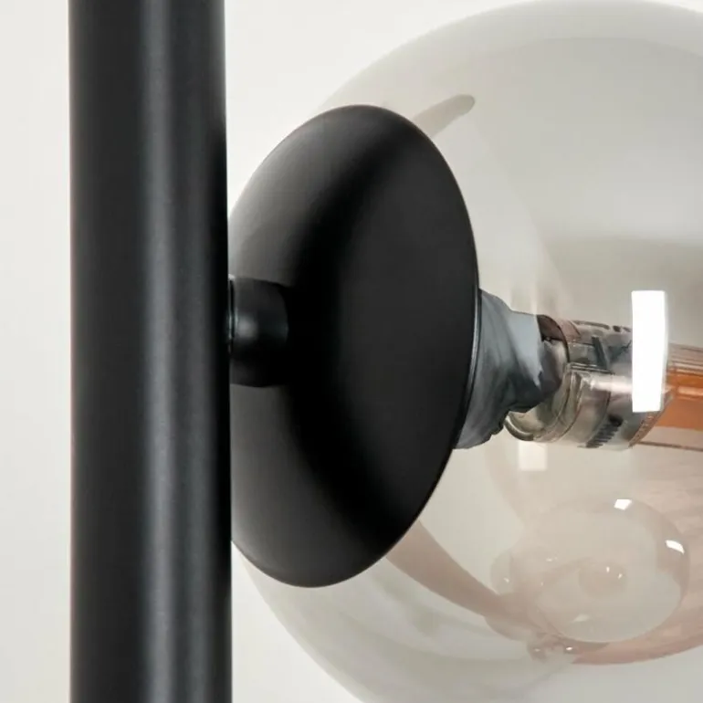 Lampadaire Remaisnil Noir, 5 lumières