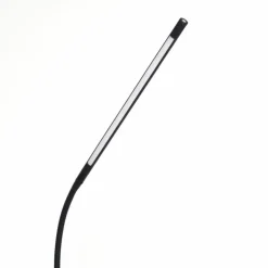 Lampadaire Reuland LED Noir, 1 lumière