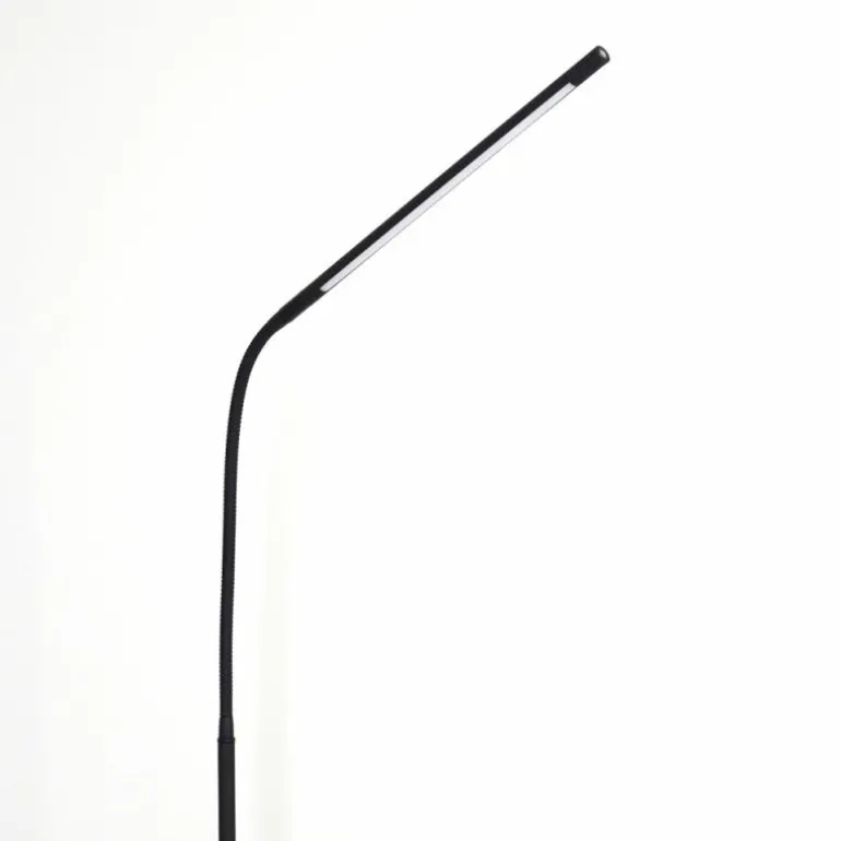 Lampadaire Reuland LED Noir, 1 lumière