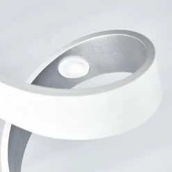 Lampadaire Rezat LED Argenté, Blanc, 1 lumière