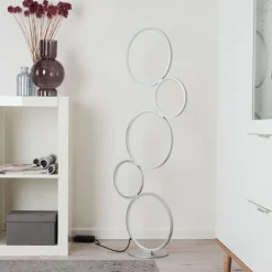 Lampadaire Rodekro LED Argenté, 1 lumière