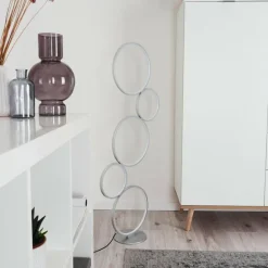 Lampadaire Rodekro LED Argenté, 1 lumière