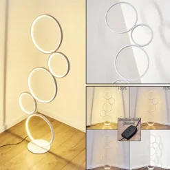 Lampadaire Rodekro LED Blanc, 1 lumière