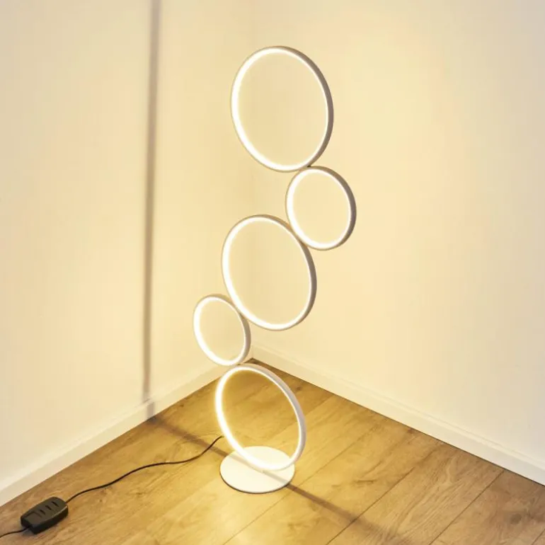 Lampadaire Rodekro LED Blanc, 1 lumière
