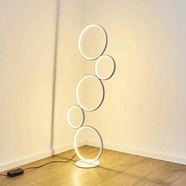 Lampadaire Rodekro LED Blanc, 1 lumière