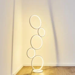 Lampadaire Rodekro LED Blanc, 1 lumière