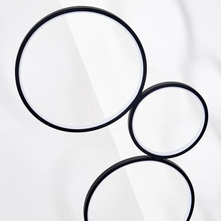 Lampadaire Rodekro LED Noir, 1 lumière