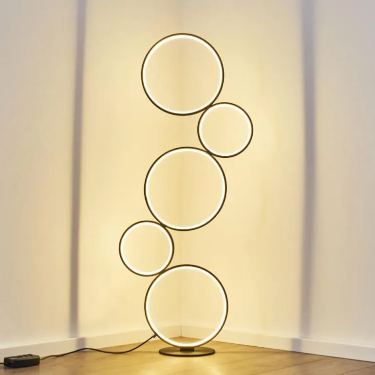 Lampadaire Rodekro LED Noir, 1 lumière