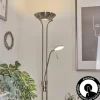 Lampadaire Rom LED Nickel mat, 2 lumières