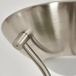 Lampadaire Rom LED Nickel mat, 2 lumières