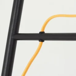 Lampadaire Saillon Noir, 1 lumière