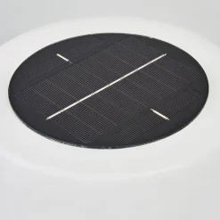 Lampadaire solaire d'extérieur Fisao LED Noir, 41 lumières, Télécommandes