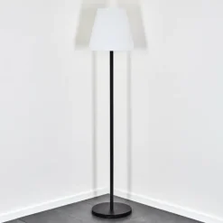 Lampadaire solaire d'extérieur Fisao LED Noir, 41 lumières, Télécommandes