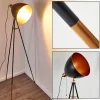 Lampadaire Sorsele Cuivre, Noir, 1 lumière
