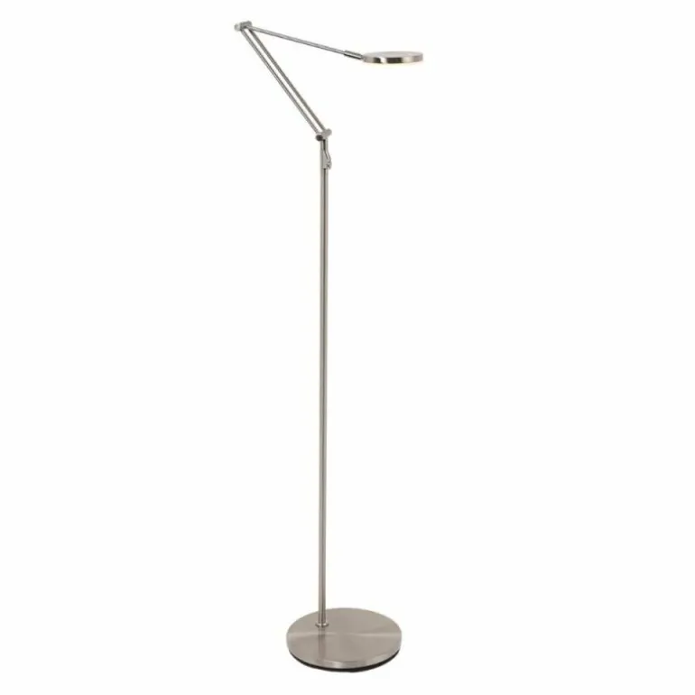 Lampadaire Steinhauer Soleil LED Acier brossé, 1 lumière