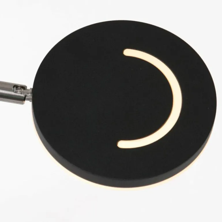 Lampadaire Steinhauer Soleil LED Noir, 1 lumière