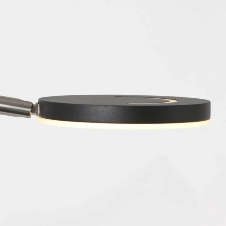 Lampadaire Steinhauer Soleil LED Noir, 1 lumière