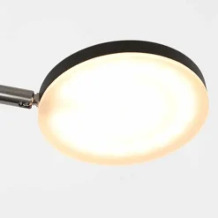 Lampadaire Steinhauer Soleil LED Noir, 1 lumière