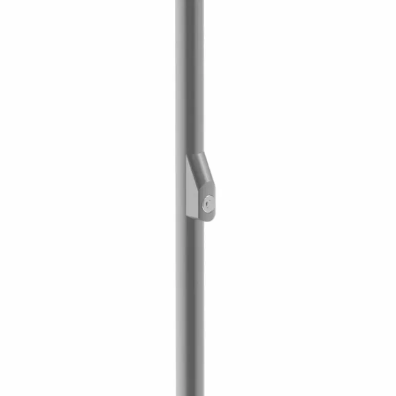 Lampadaire Steinhauer Tallerken LED Acier inoxydable, Blanc, 3 lumières