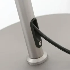 Lampadaire Steinhauer Turound LED Acier brossé, 1 lumière