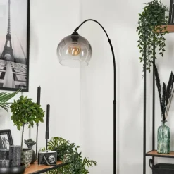 Lampadaire Tapitapa Noir, 1 lumière