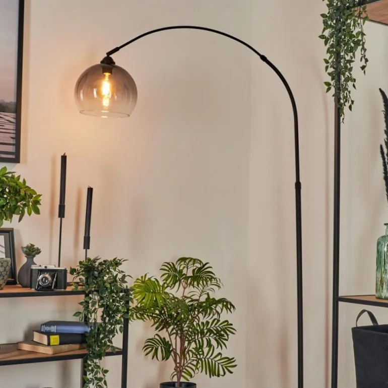 Lampadaire Tapitapa Noir, 1 lumière