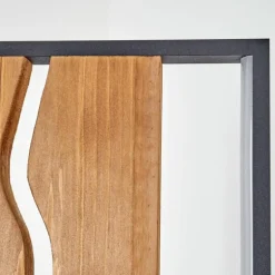 Lampadaire Terre LED Écru, Noir, Blanc, 1 lumière
